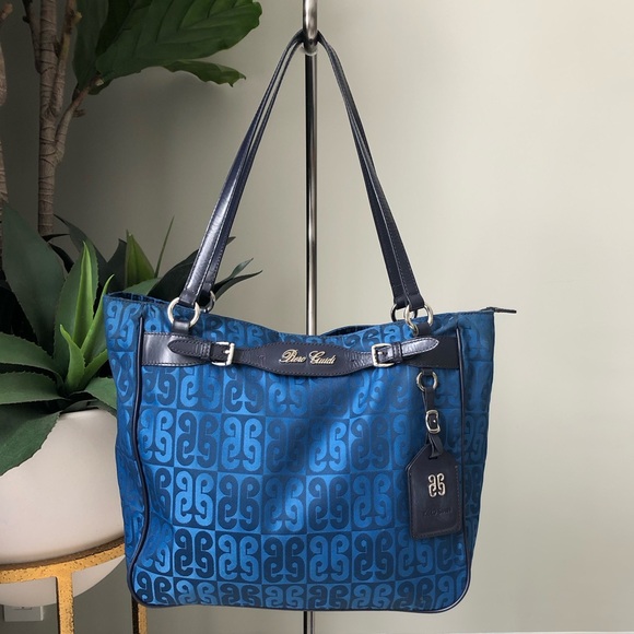 Piero Guidi il Mio Monogramma 1970 Travel Bag, EUC - Picture 2 of 15